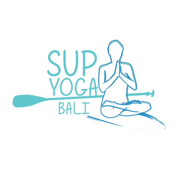 bali logo design : SUP Yoga Bali : sup-yoga-bali-logo