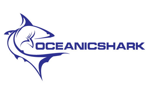 bali logo design : oceanic shark : oceanic-shark