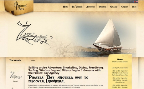 bali web design : Pirate Bay Cruising : pirate-bay-cruising