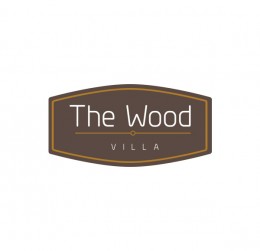 The Wood villa : villa logo : logo design : bali logo design