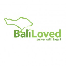 bali loved : villa logo : logo design : bali logo design